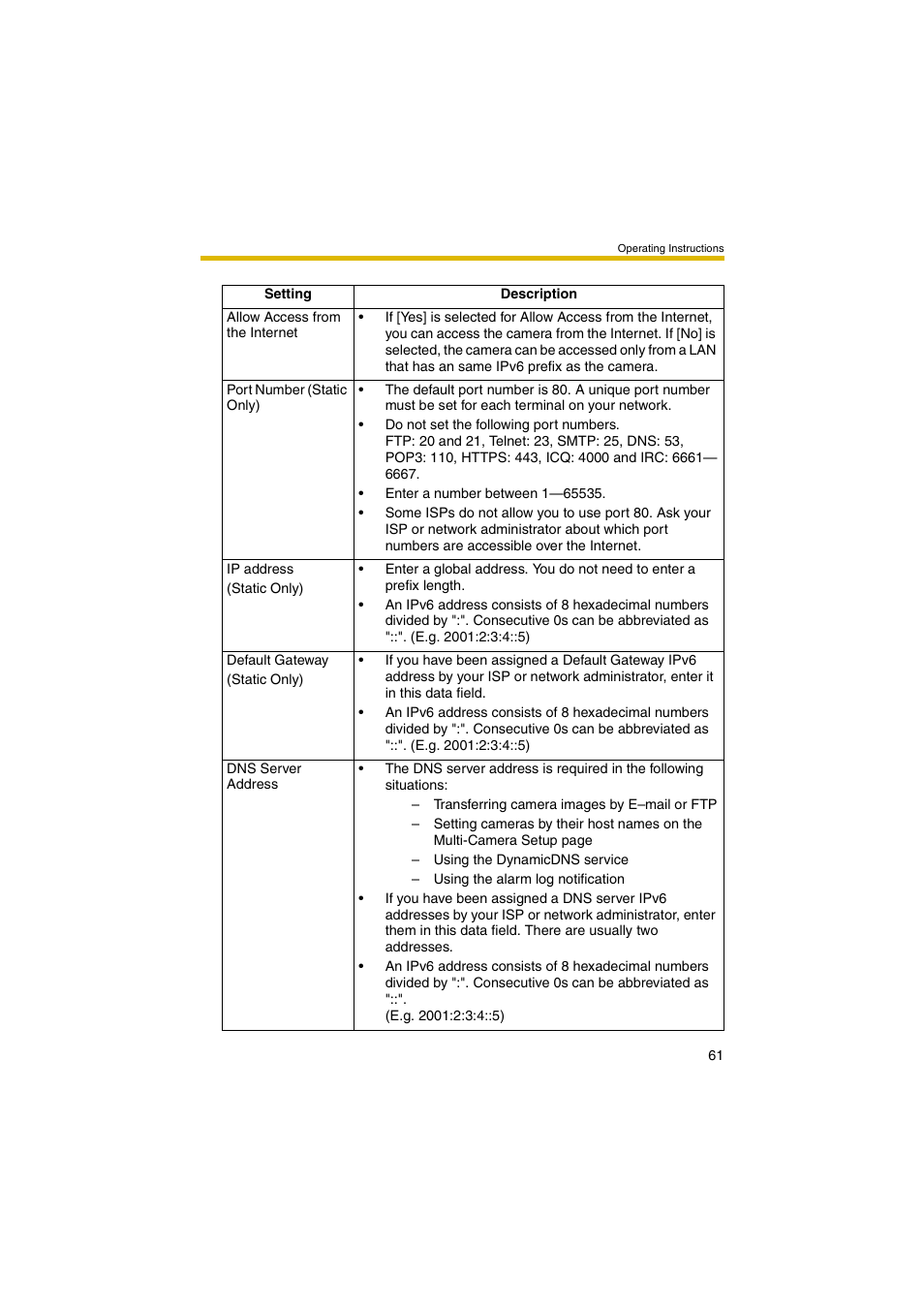 Panasonic BB-HCM381 User Manual | Page 61 / 204