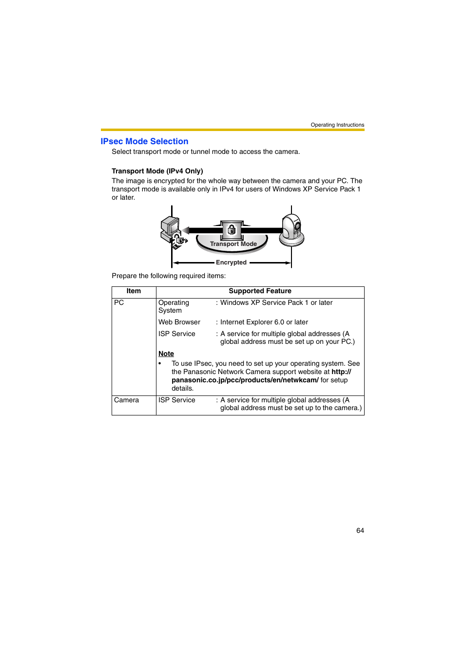 Panasonic BB-HCM381 User Manual | Page 64 / 204