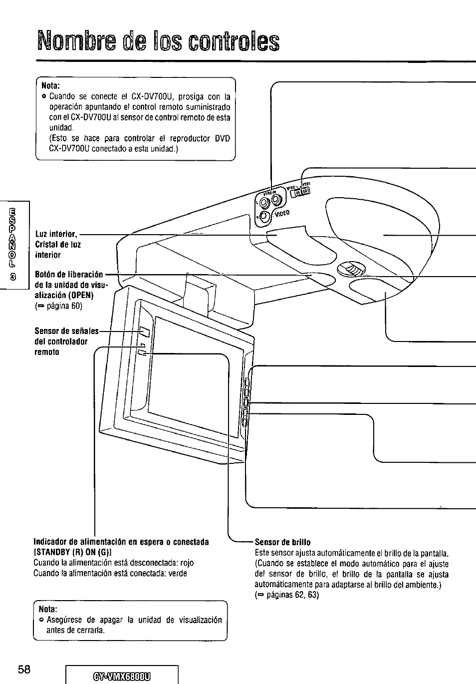 Panasonic CY VMX6800U User Manual | Page 58 / 76