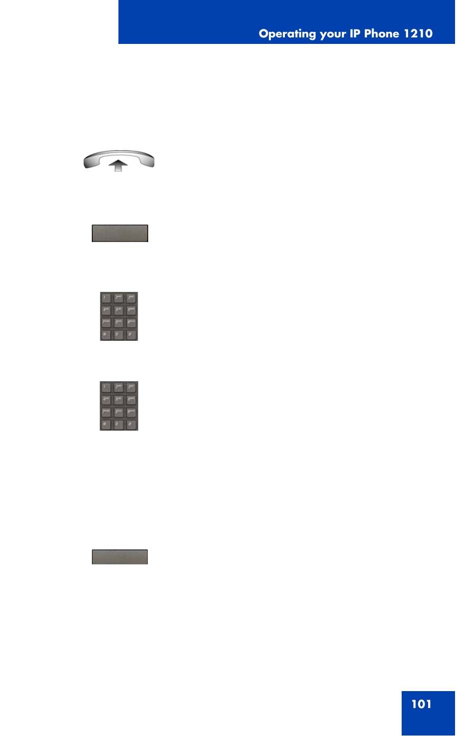 Panasonic 1210 User Manual | Page 101 / 120