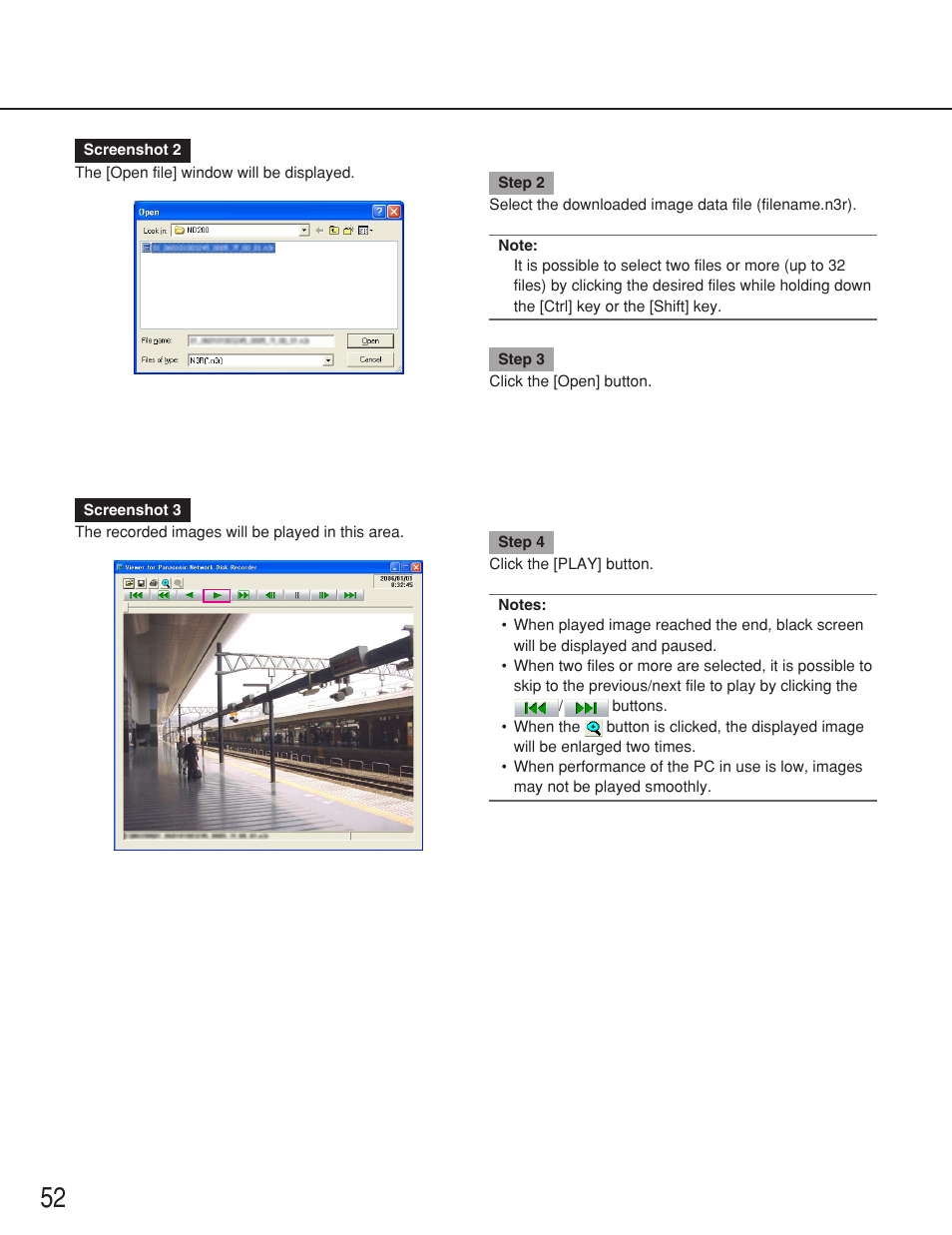 Panasonic WJ-ND200 User Manual | Page 52 / 69