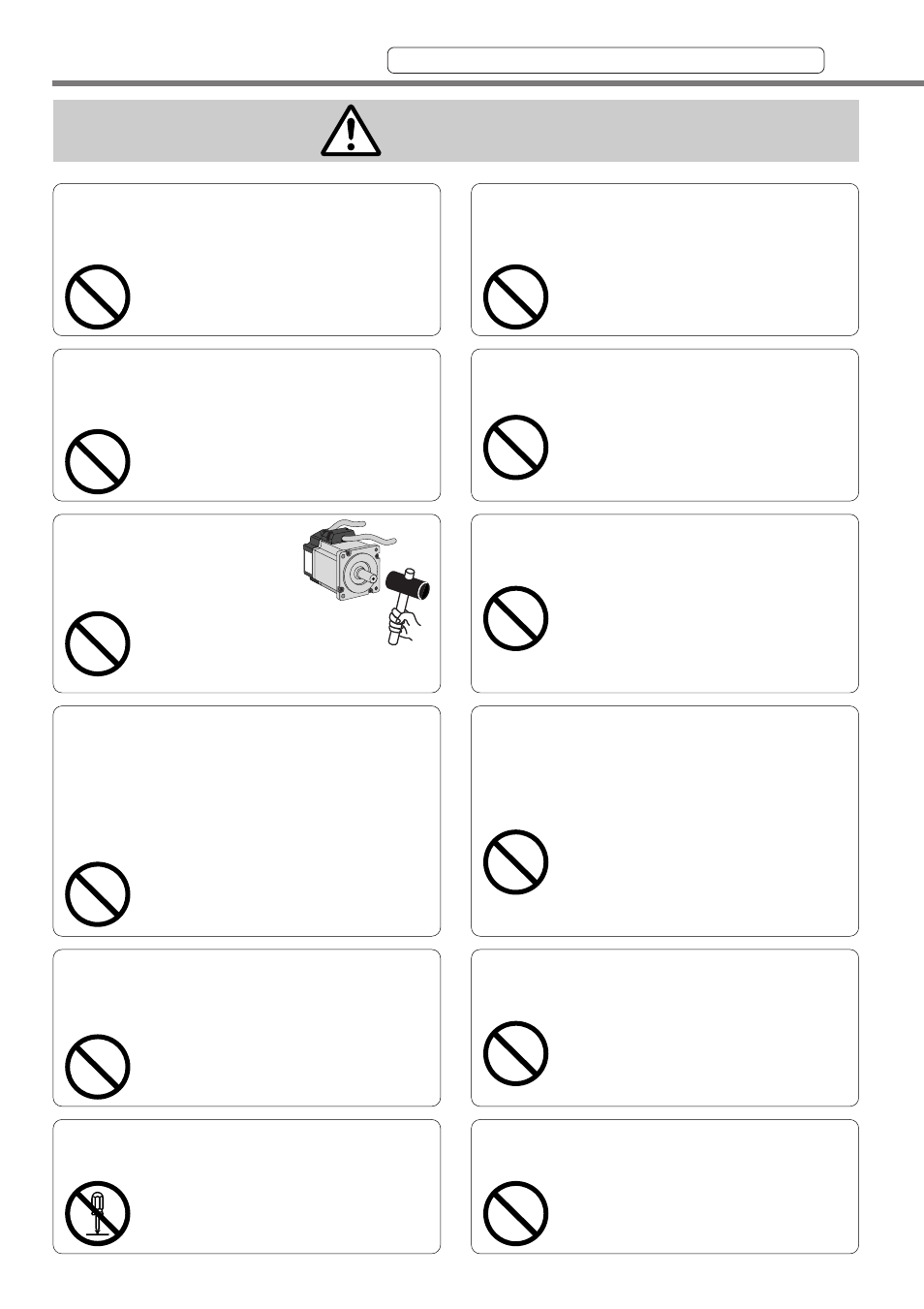 Caution, Safety precautions | Panasonic MINAS A4P Series User Manual | Page 10 / 232