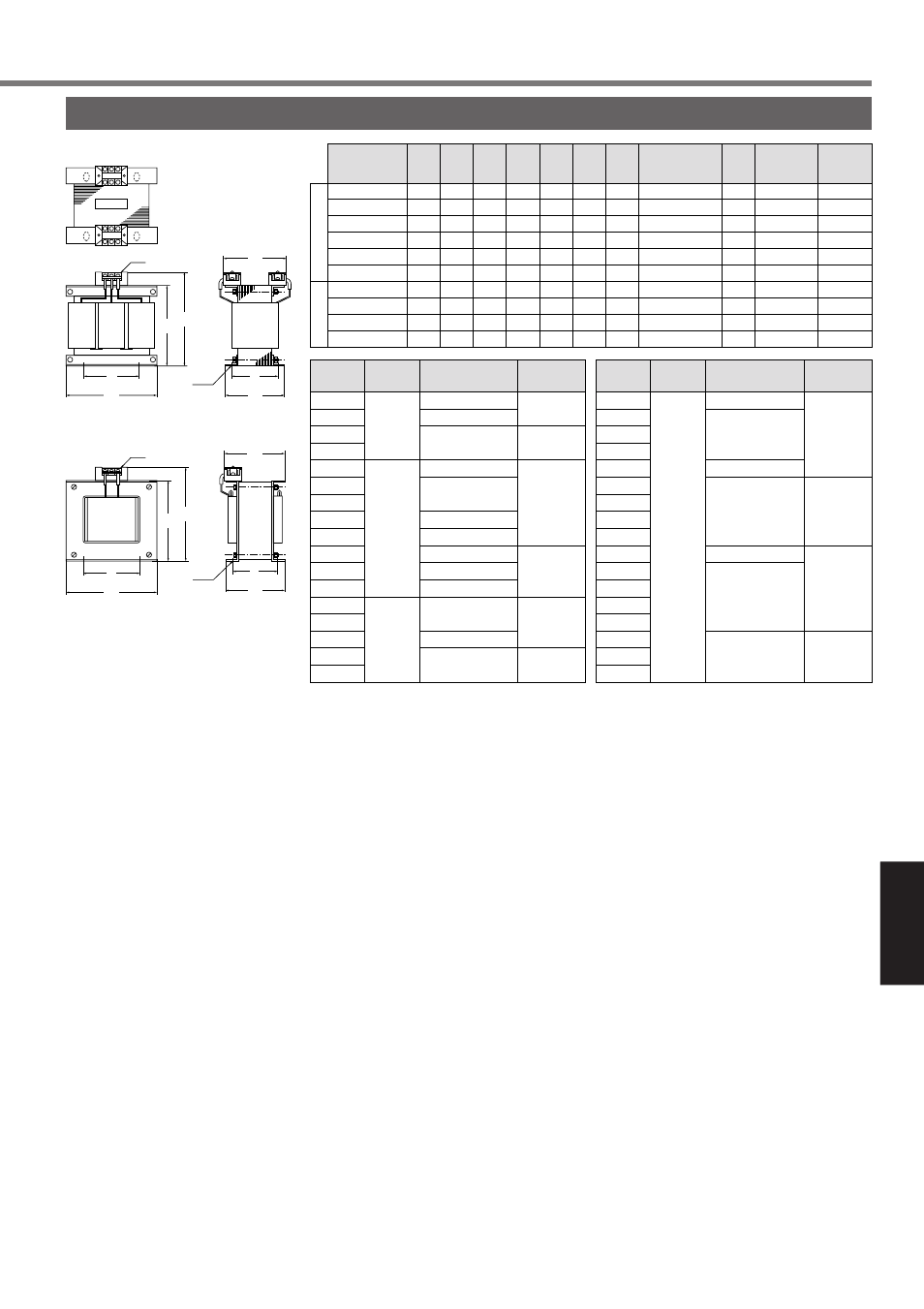 Supplement, Reactor | Panasonic MINAS A4P Series User Manual | Page 189 / 232