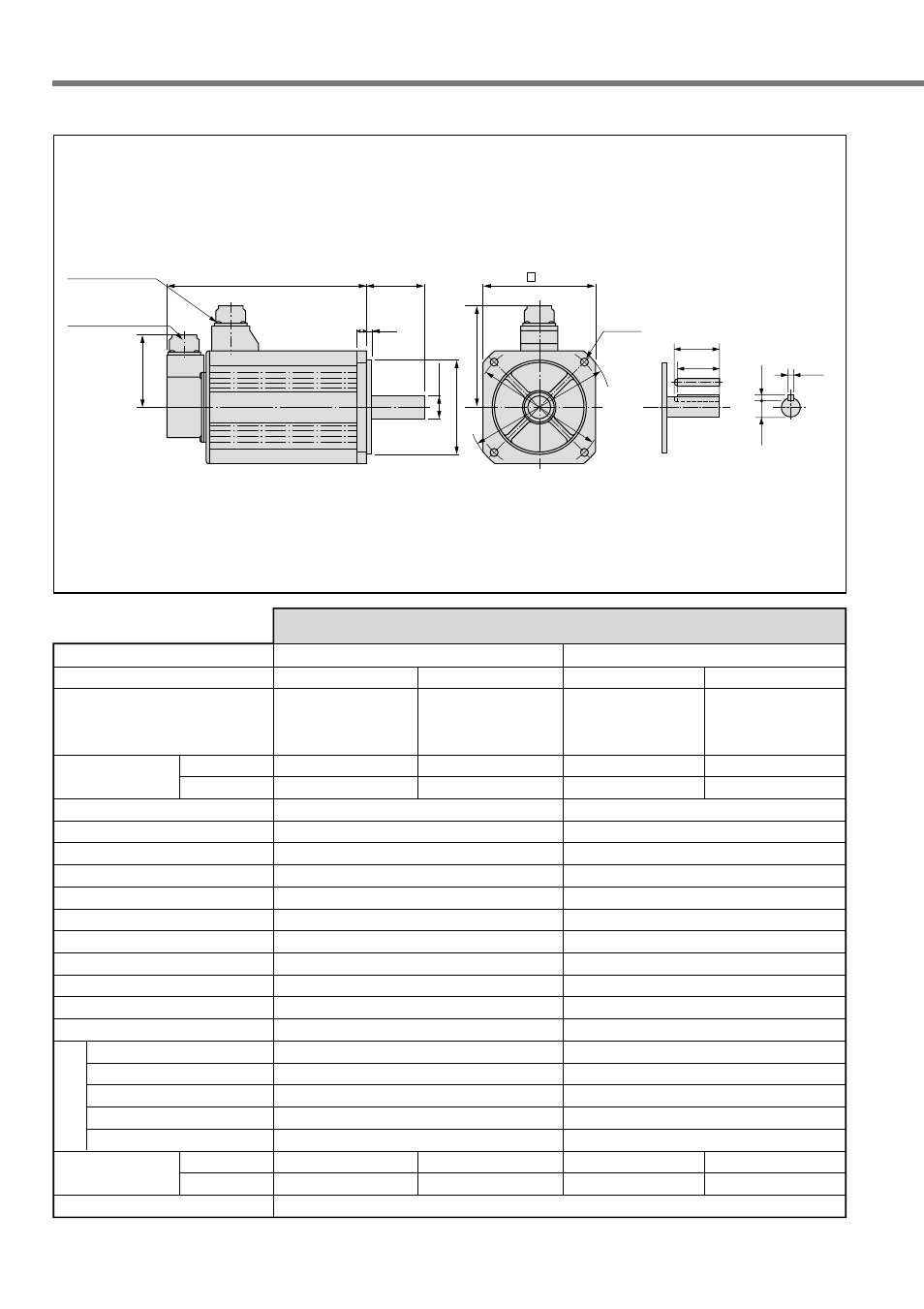 Dimensions (motor), Mdma 2.0kw to 3.0kw, Mdma series | Panasonic MINAS A4P Series User Manual | Page 202 / 232