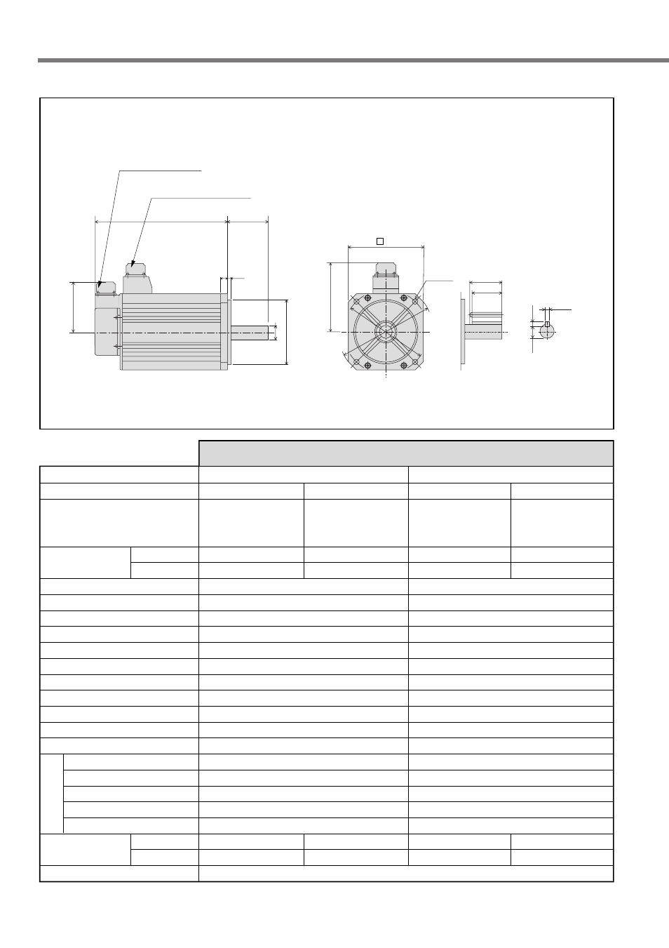 Dimensions (motor), Mgma series | Panasonic MINAS A4P Series User Manual | Page 204 / 232