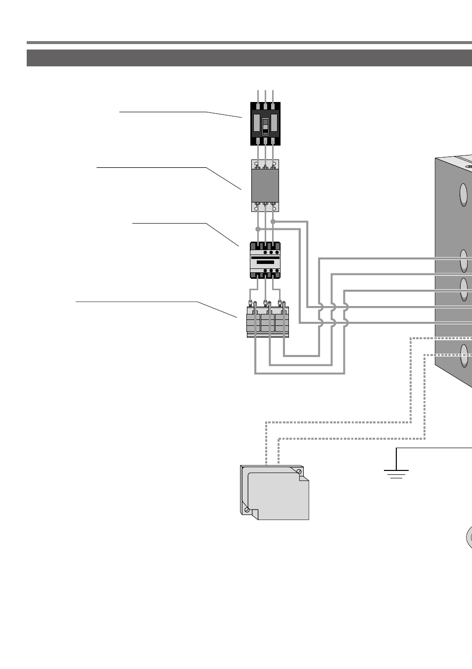 Overall wiring (connecting example of e-frame), System configuration and wiring, Wiring of the main circuit | Panasonic MINAS A4P Series User Manual | Page 30 / 232