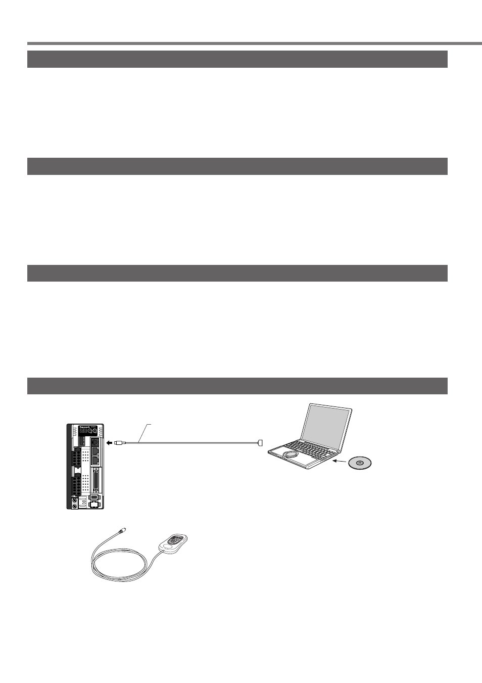 Parameter setup, Outline of parameter, How to set | Outline of panatermr, How to connect, Outline of panaterm | Panasonic MINAS A4P Series User Manual | Page 56 / 232