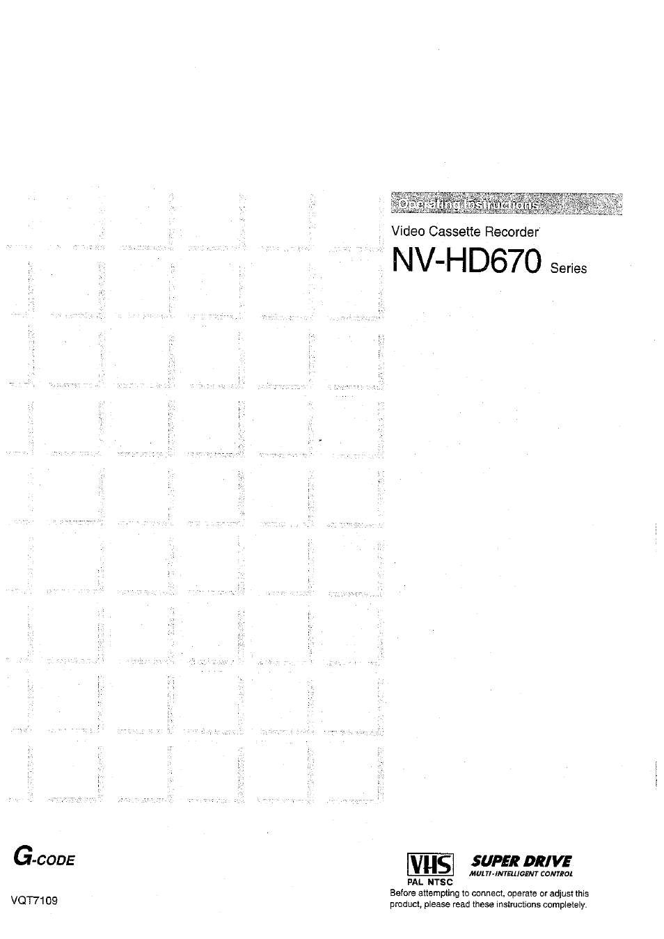 Panasonic NV-HD670 User Manual | 40 pages