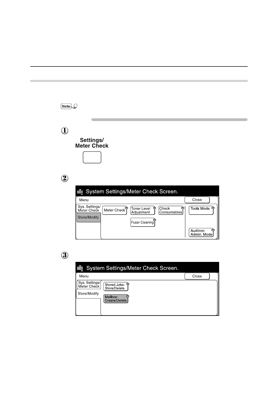 3 creating a mailbox | Panasonic DA-PC700 User Manual | Page 18 / 65