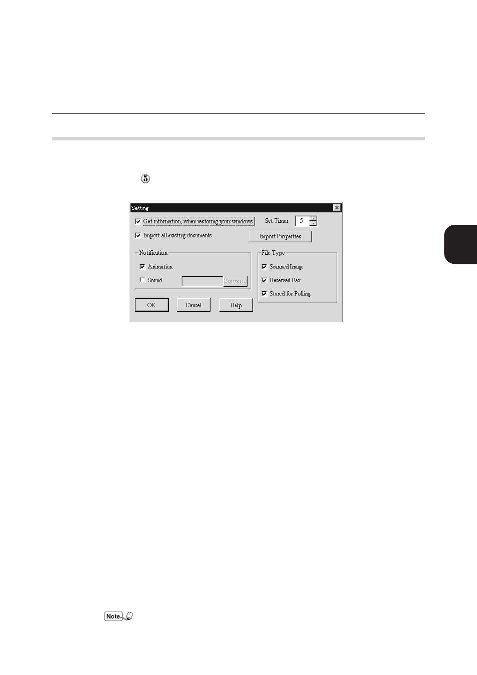 Operating the client (personal computer) 49, 2 setting up the properties of mailbox viewer | Panasonic DA-PC700 User Manual | Page 57 / 65