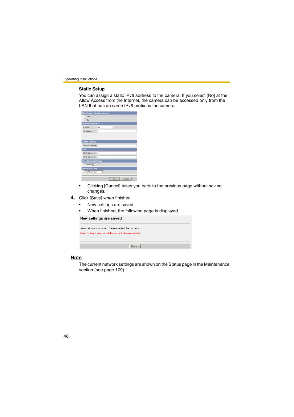 Panasonic KX-HCM280A User Manual | Page 46 / 148