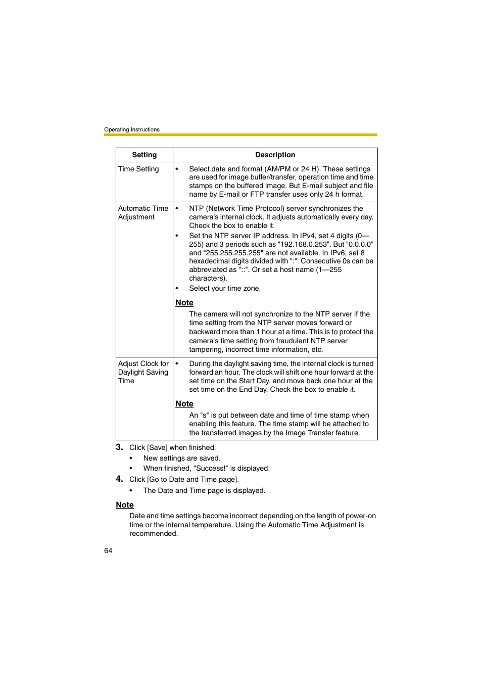 Panasonic KX-HCM280A User Manual | Page 64 / 148