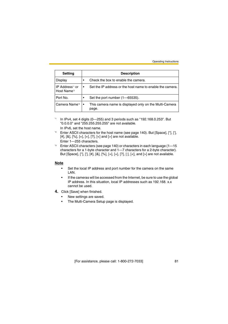 Panasonic KX-HCM280A User Manual | Page 81 / 148