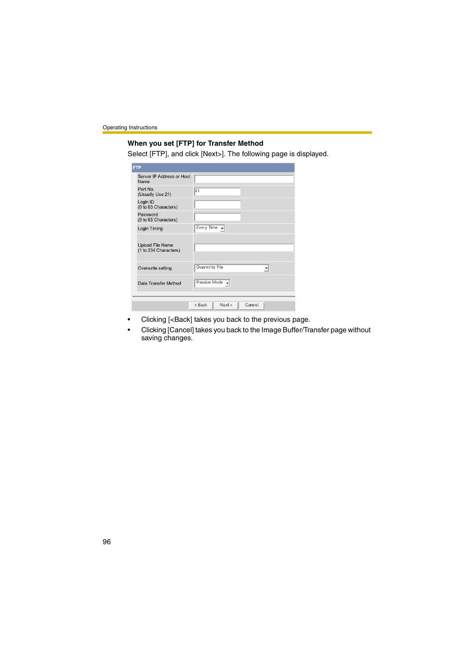 E 96) | Panasonic KX-HCM280A User Manual | Page 96 / 148
