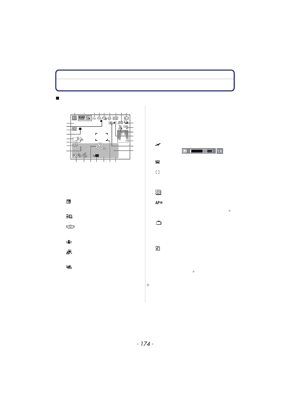 Others, Screen display | Panasonic DMC-TS4 User Manual | Page 174 / 205