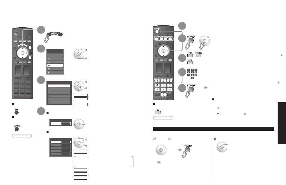 Using timer, Operating peripheral equipment | Panasonic TC 32LX700 User Manual | Page 36 / 55
