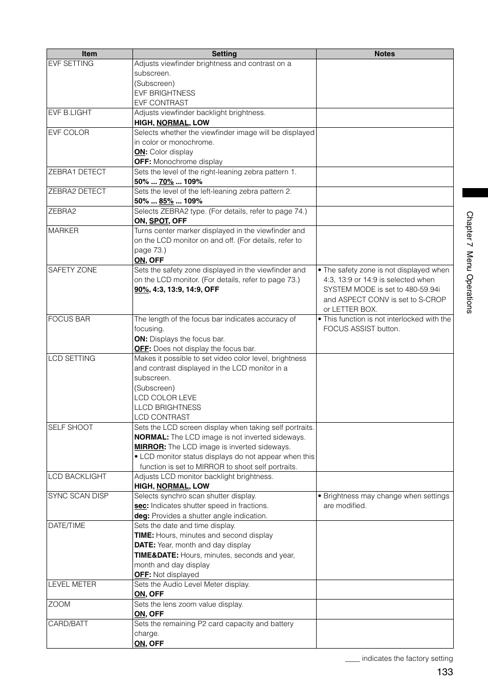 Panasonic AG-HPX300P User Manual | Page 133 / 166