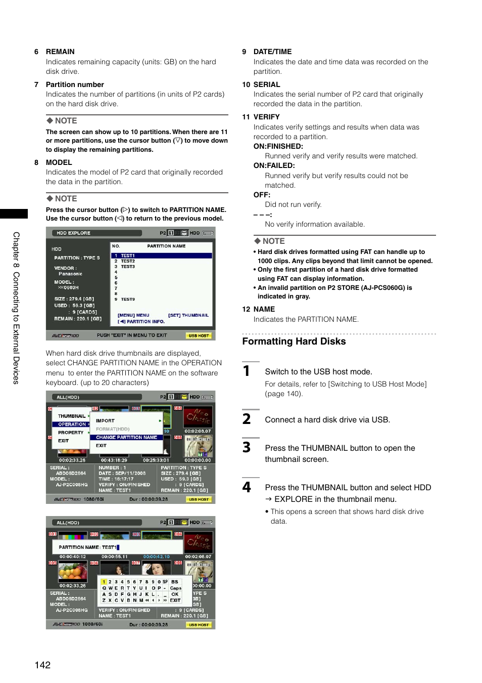 Panasonic AG-HPX300P User Manual | Page 142 / 166