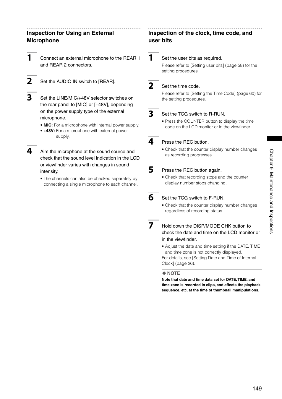 Panasonic AG-HPX300P User Manual | Page 149 / 166