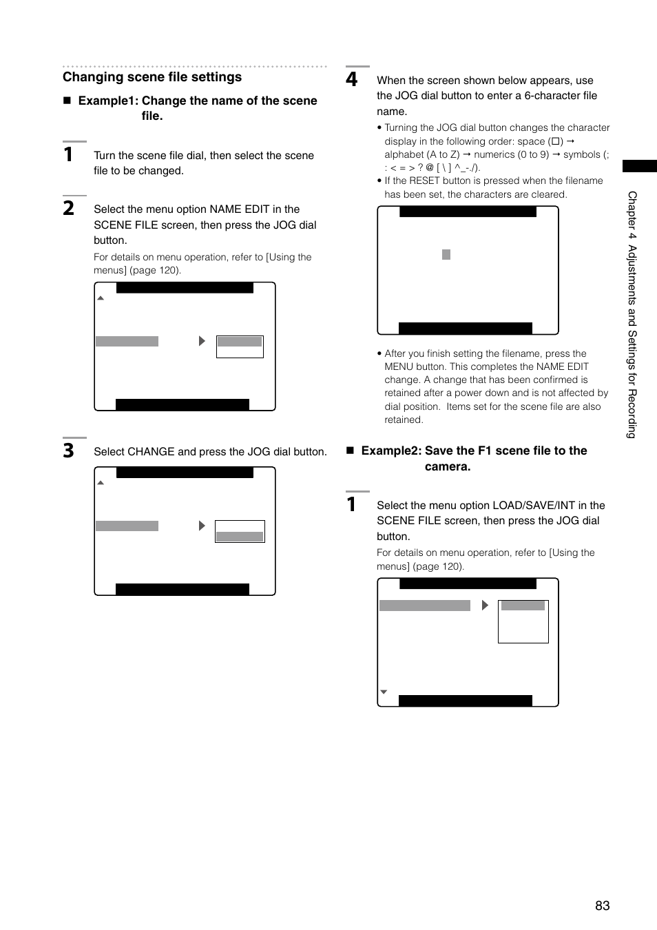 Panasonic AG-HPX300P User Manual | Page 83 / 166