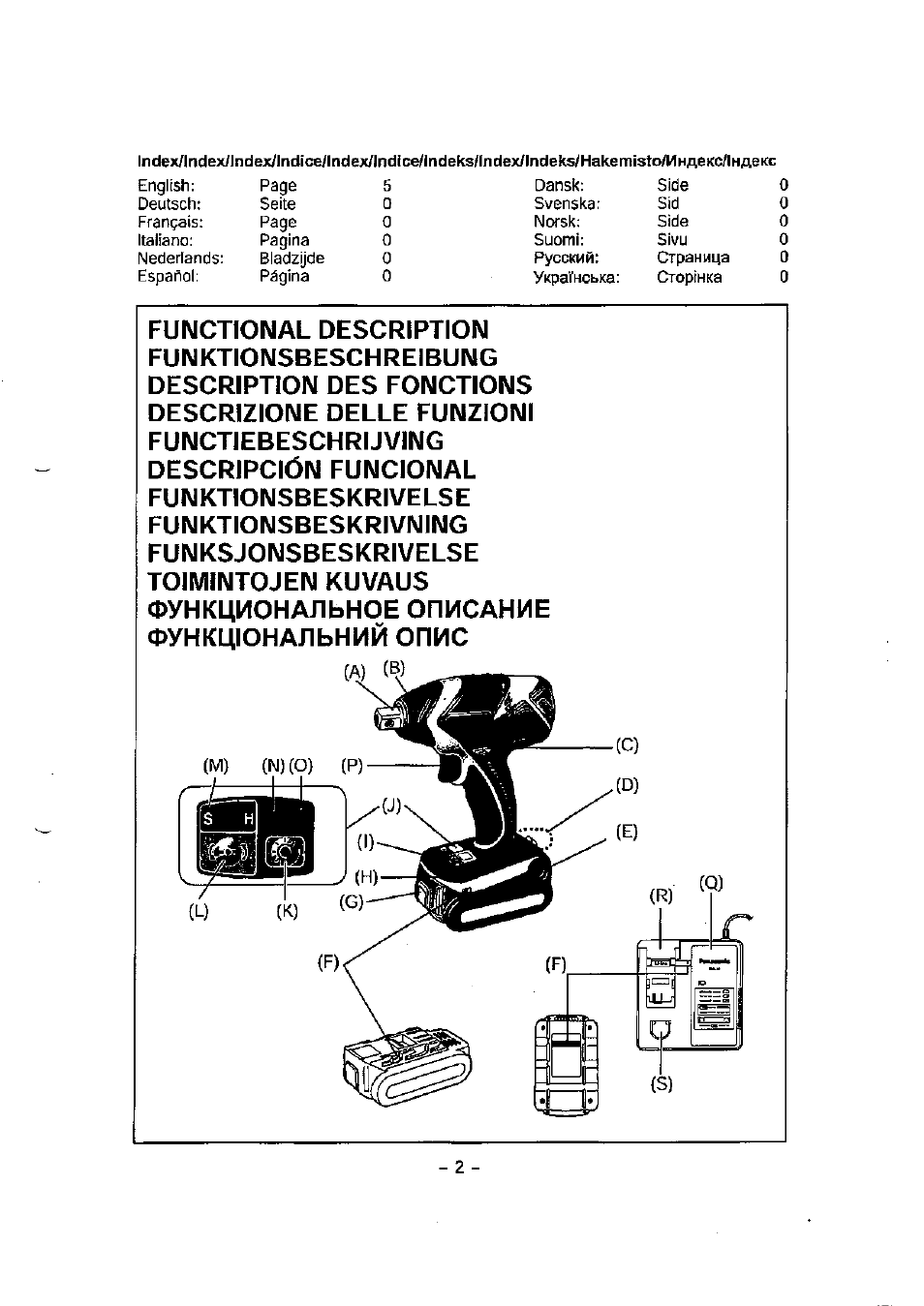 Panasonic EY7541 User Manual | Page 2 / 16