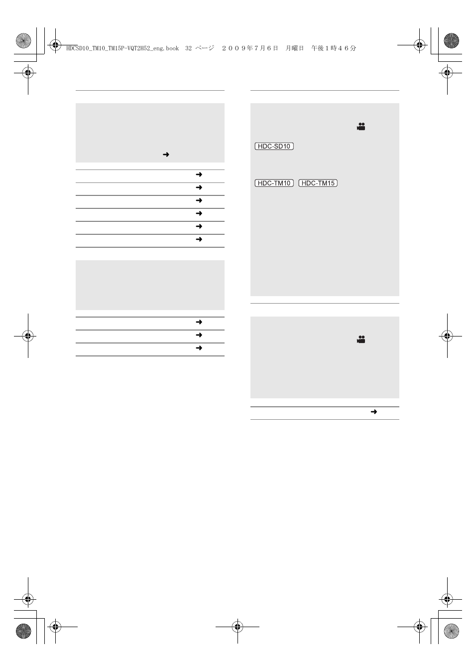 Panasonic VQT2H52 User Manual | Page 32 / 152