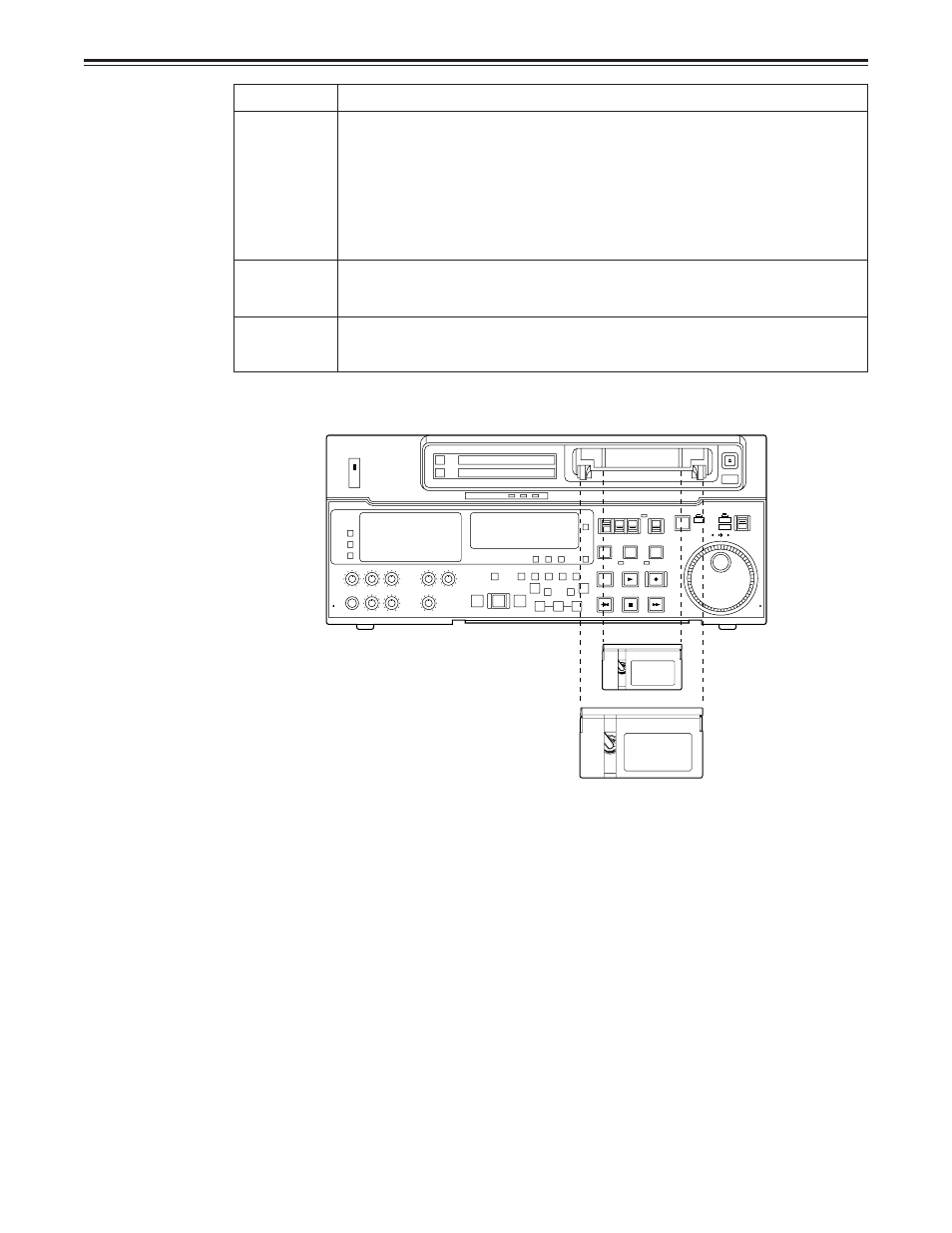 Tapes | Panasonic AJ-D850P User Manual | Page 23 / 102