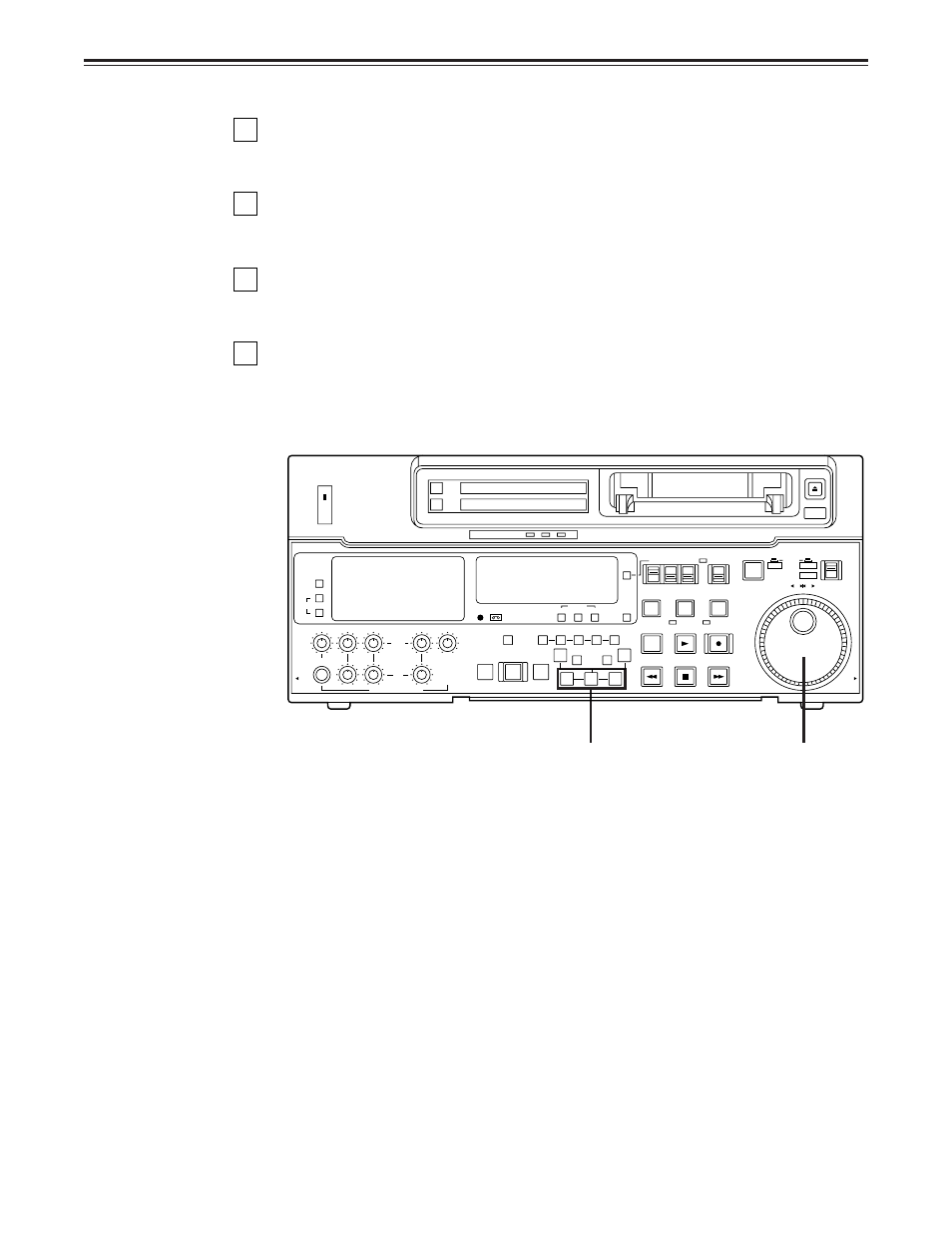 Automatic editing, Entering the edit points | Panasonic AJ-D850P User Manual | Page 34 / 102