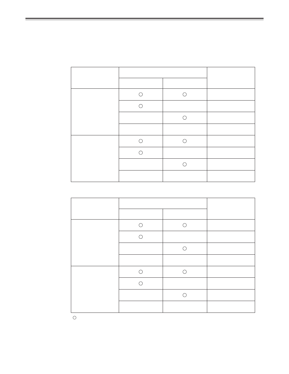 Servo reference setting tables | Panasonic AJ-D850P User Manual | Page 83 / 102