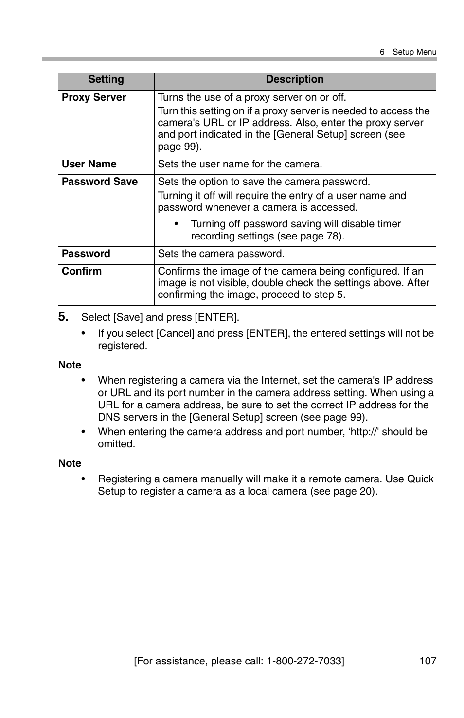 Panasonic BL-WV10A User Manual | Page 107 / 184