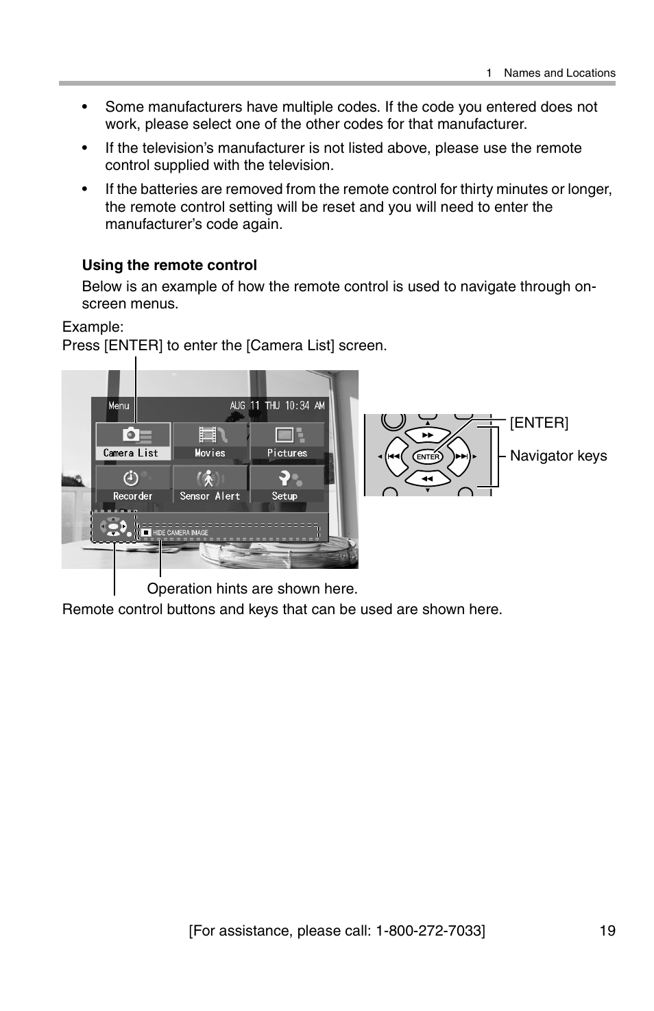 Panasonic BL-WV10A User Manual | Page 19 / 184