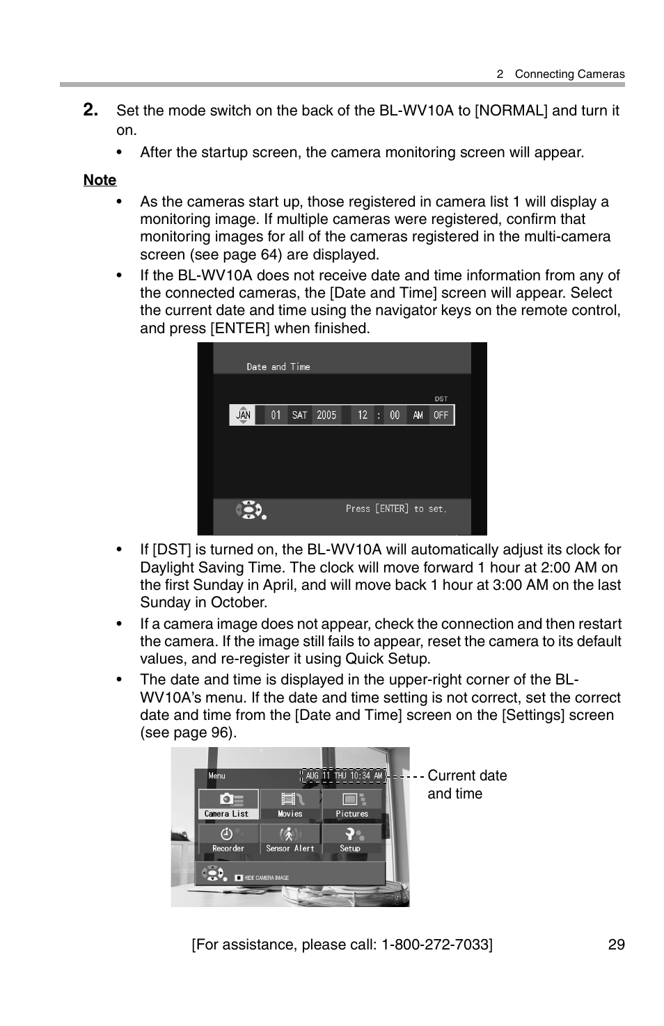 Panasonic BL-WV10A User Manual | Page 29 / 184
