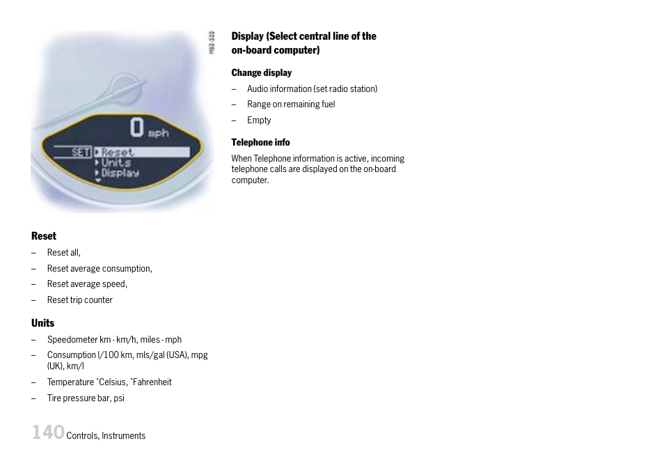 Porsche 911 Carrera User Manual | Page 142 / 355
