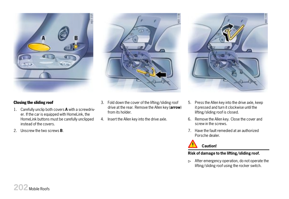 Porsche 911 Carrera User Manual | Page 204 / 355