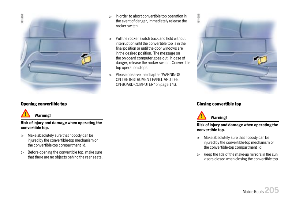 Porsche 911 Carrera User Manual | Page 207 / 355