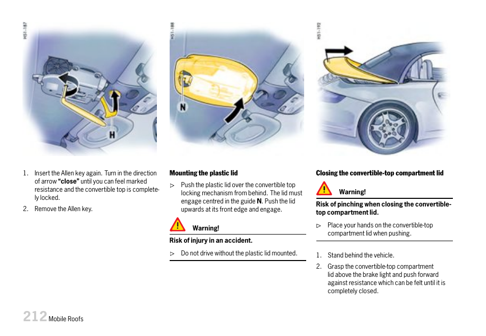 Porsche 911 Carrera User Manual | Page 214 / 355