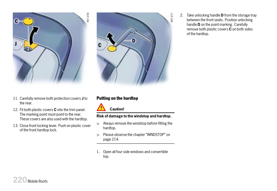 Porsche 911 Carrera User Manual | Page 222 / 355