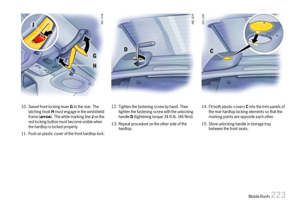 Porsche 911 Carrera User Manual | Page 225 / 355