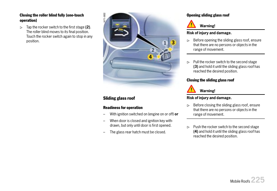 Porsche 911 Carrera User Manual | Page 227 / 355