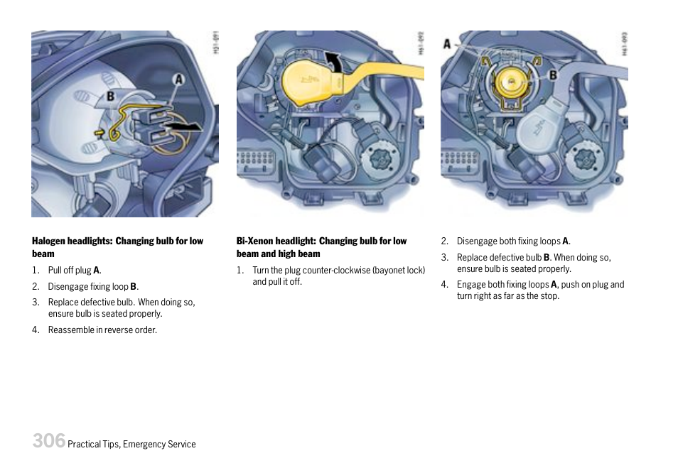 Porsche 911 Carrera User Manual | Page 308 / 355