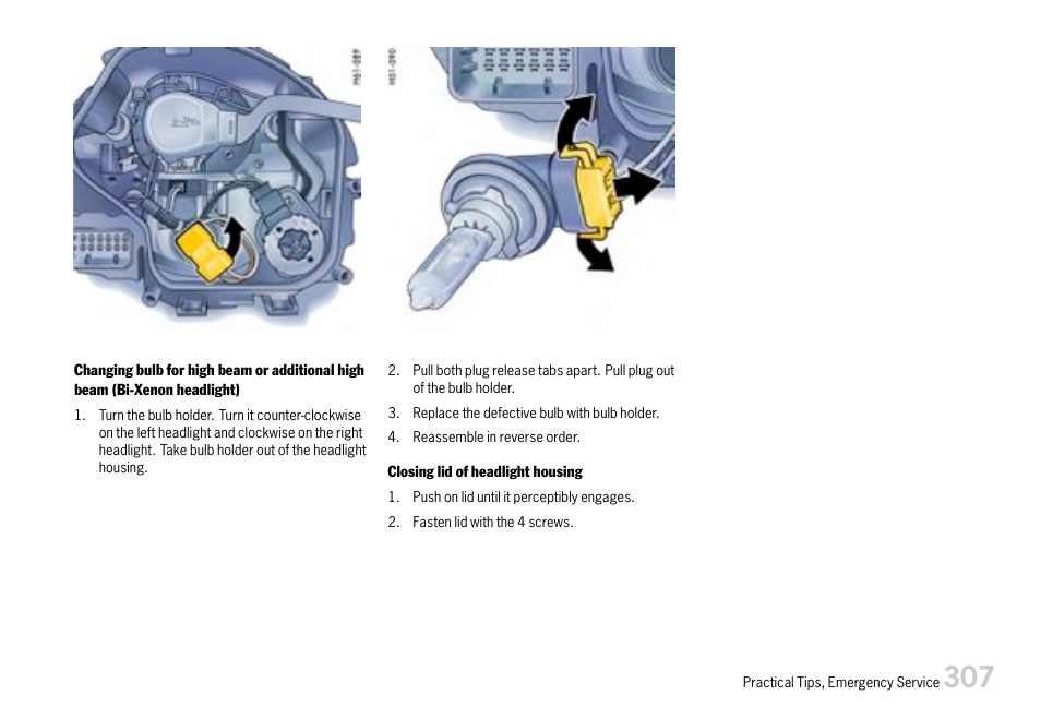 Porsche 911 Carrera User Manual | Page 309 / 355