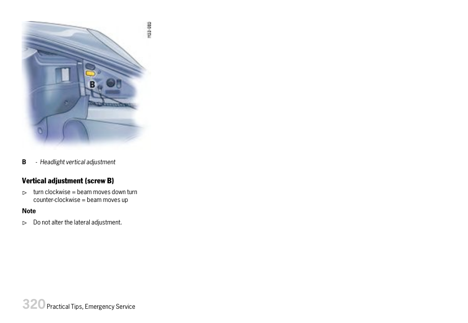 Porsche 911 Carrera User Manual | Page 322 / 355