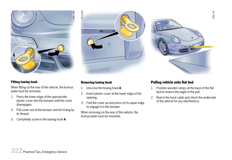 Porsche 911 Carrera User Manual | Page 324 / 355
