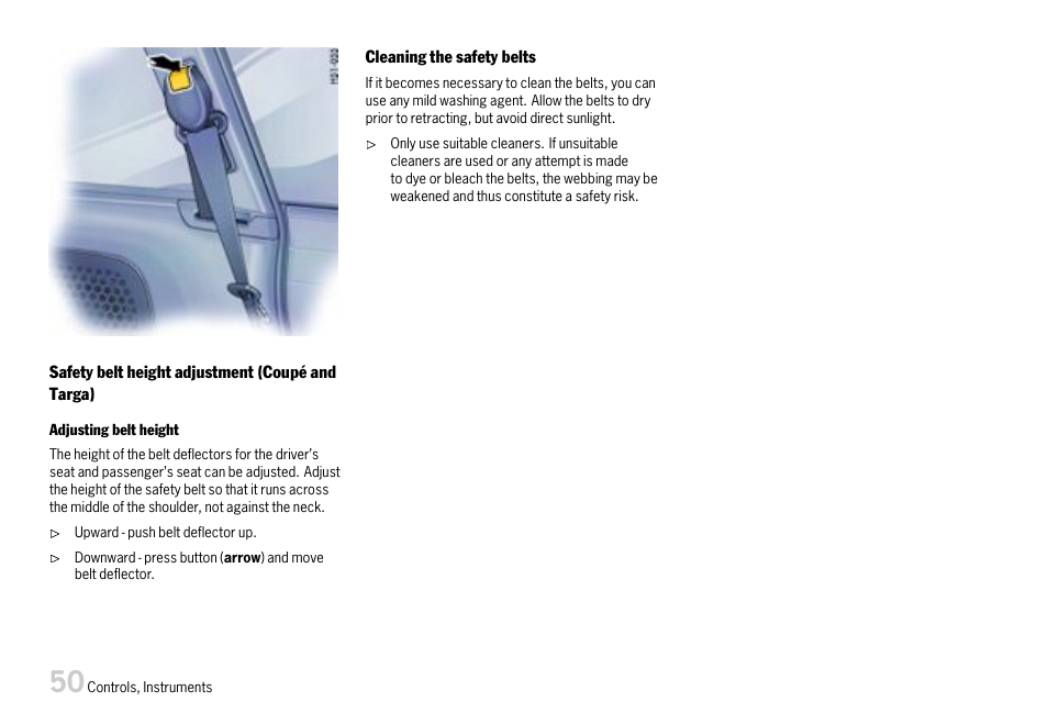 Porsche 911 Carrera User Manual | Page 52 / 355