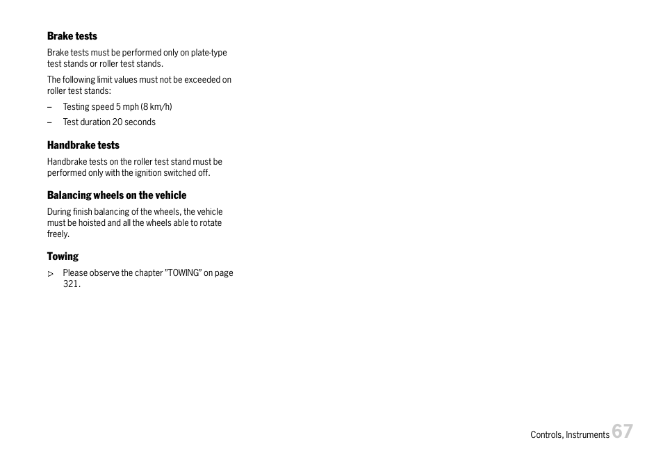 Porsche 911 Carrera User Manual | Page 69 / 355