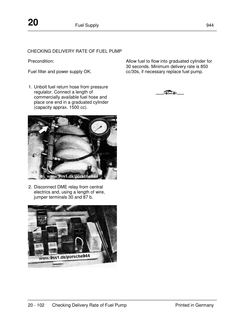 Porsche 944 User Manual | Page 114 / 167