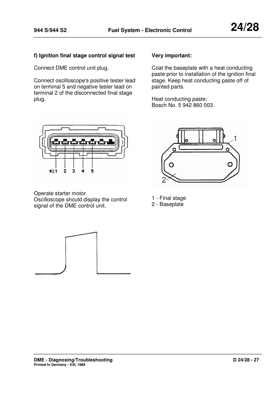 Porsche 944 User Manual | Page 161 / 167