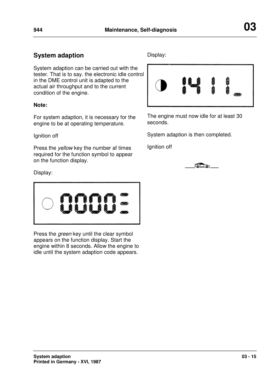 Porsche 944 User Manual | Page 27 / 167