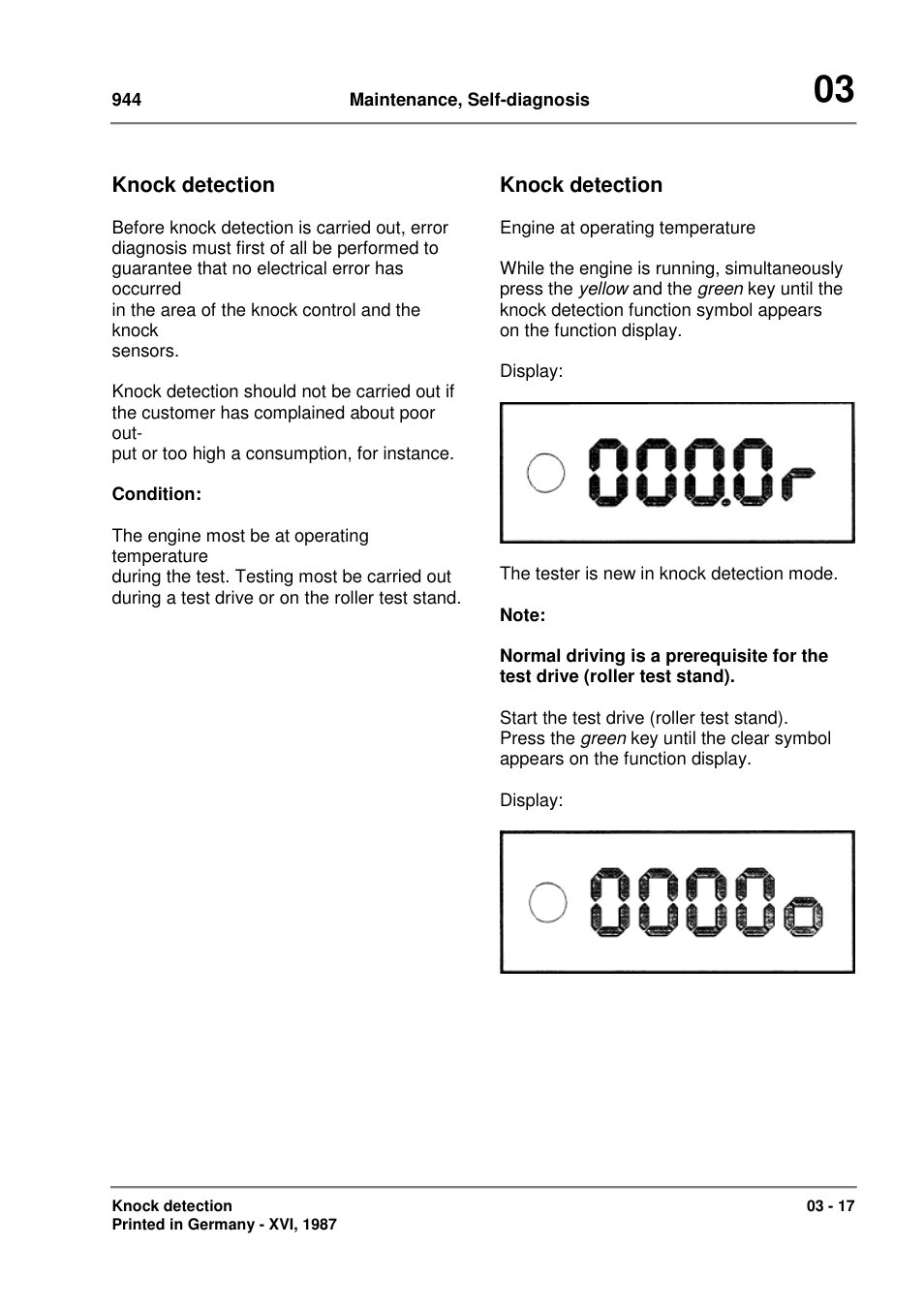 Porsche 944 User Manual | Page 29 / 167