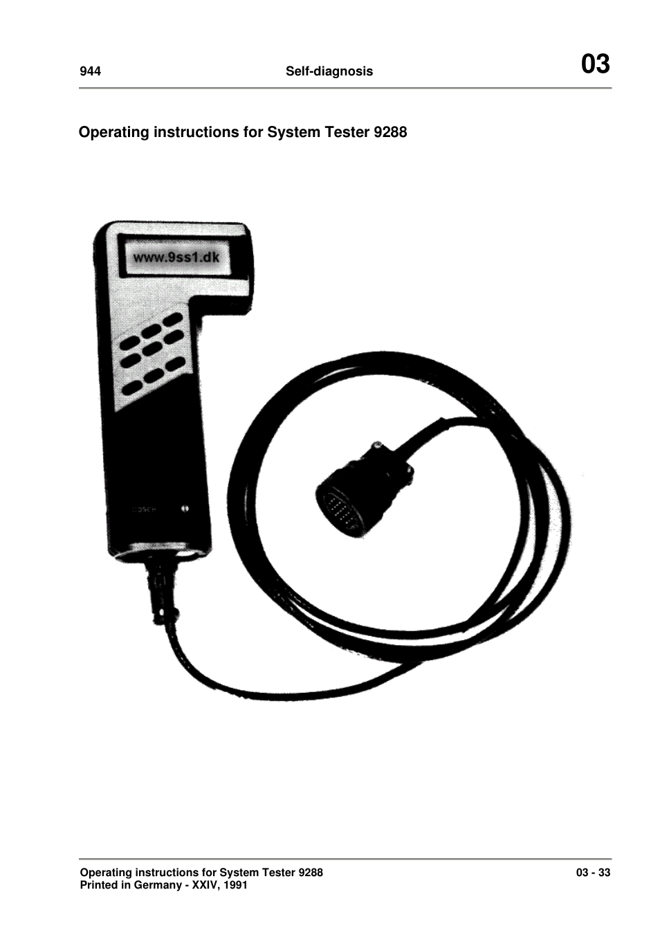 Porsche 944 User Manual | Page 45 / 167